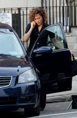JENNIFER LOPEZ on the Set of 