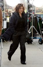 JENNIFER LOPEZ on the Set of 