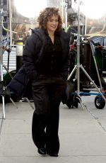 JENNIFER LOPEZ on the Set of 