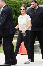 JENNIFER LOPEZ Passes Thru Security Check 10/29/2016