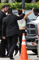 JENNIFER LOPEZ Passes Thru Security Check 10/29/2016