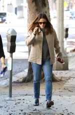 JENNIFER GARNER Out for Christmas Shopping in Brentwood 11/21/2016