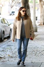 JENNIFER GARNER Out for Christmas Shopping in Brentwood 11/21/2016