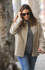 JENNIFER GARNER Out for Christmas Shopping in Brentwood 11/21/2016