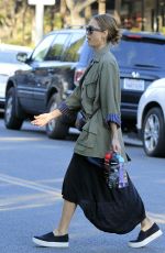 JESSICA ALBA Out at a Park in Los Angeles 11/25/2016
