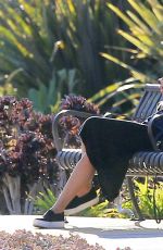JESSICA ALBA Out at a Park in Los Angeles 11/25/2016