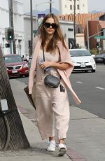 JESSICA ALBA Shopping at Sugarfina in Beverly Hills 11/12/2016