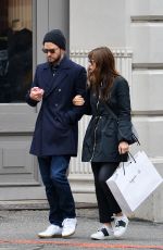 JESSICA BIEL and Justin Timberlake Out Shopping in New York 11/26/2016