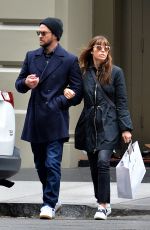 JESSICA BIEL and Justin Timberlake Out Shopping in New York 11/26/2016