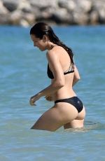 JESSICA BIEL in Bikini at a Beach Caribbean 11/09/2016