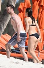 JESSICA BIEL in Bikini at a Beach Caribbean 11/09/2016