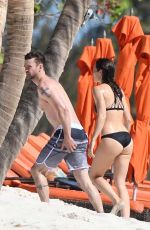 JESSICA BIEL in Bikini at a Beach Caribbean 11/09/2016