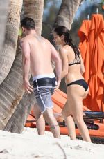 JESSICA BIEL in Bikini at a Beach Caribbean 11/09/2016