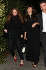 JESSICA BIEL Leaves a Club in West Hollywood 11/16/2016