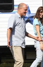 JESSICA BIEL on the Set of 
