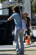 JESSICA BIEL on the Set of 