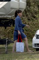 JESSICA BIEL on the Set of 