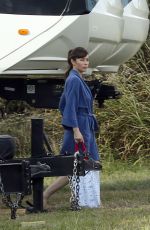 JESSICA BIEL on the Set of 