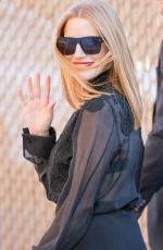 JESSICA CHASTAIN Arrives at Jimmy Kimmel Live in Los Angeles 11/02/2016