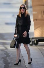 JESSICA CHASTAIN Arrives at Jimmy Kimmel Live in Los Angeles 11/02/2016