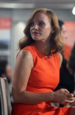 JESSICA CHASTAIN at Today Show in New York 11/25/2016