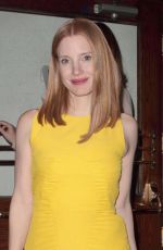 JESSICA CHASTAIN Leaves Madeo Restaurant in Los Angeles 11/04/2016