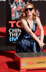 JESSICA CHASTAN at Handprints and Footprints Ceremony at TCL Chinese Theatre in Hollywood 11/03/2016