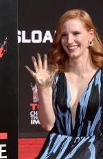 JESSICA CHASTAN at Handprints and Footprints Ceremony at TCL Chinese Theatre in Hollywood 11/03/2016