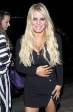 JESSICA SIMPSON at Serfina Restaurant in West Hollywood 11/04/2016