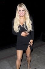 JESSICA SIMPSON at Serfina Restaurant in West Hollywood 11/04/2016