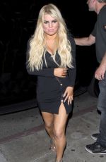 JESSICA SIMPSON at Serfina Restaurant in West Hollywood 11/04/2016