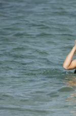 JOANNA KRUPA in Bikini on the Beach in Miami 11/23/2016