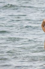 JOANNA KRUPA in Bikini on the Beach in Miami 11/23/2016