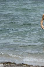 JOANNA KRUPA in Bikini on the Beach in Miami 11/23/2016