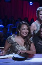 JULIANNE HOUGH at DWTS in Hollywood 11/07/2016
