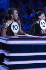 JULIANNE HOUGH at DWTS in Hollywood 11/07/2016