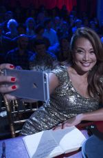 JULIANNE HOUGH at DWTS in Hollywood 11/07/2016