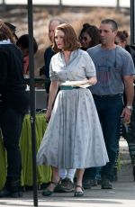 JULIANNE MOORE on the Set of 