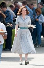 JULIANNE MOORE on the Set of 