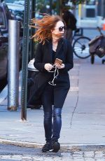 JULIANNE MOORE Out and About in Tribeca 11/04/2016