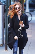 JULIANNE MOORE Out and About in Tribeca 11/04/2016