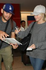 JULIEANNE HOUGH at LAX Airport in Los Angeles 11/09/2016