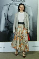 JULIETTE BINOCHE at Loewe Past, Present, Future Premiere Party in Madrid 11/17/2016