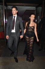 KADY MCDERMOTT at Aqua Bar and Restaurant in London 11/24/2016