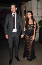 KADY MCDERMOTT at Aqua Bar and Restaurant in London 11/24/2016