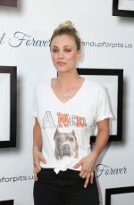 KALEY CUOCO at Hollywood Improve Stand Up for Pits in Los Angeles 11/05/2016