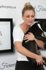 KALEY CUOCO at Hollywood Improve Stand Up for Pits in Los Angeles 11/05/2016