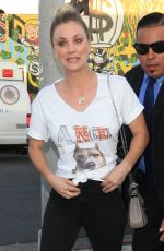KALEY CUOCO at Hollywood Improve Stand Up for Pits in Los Angeles 11/05/2016