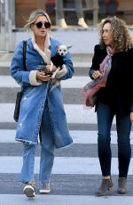 KALEY CUOCO Out for Lunch at Porto Villa Restaurant in Beverly Hills 11/16/2016