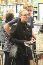 KALEY CUOCO Shopping at Whole Foods in Los Angeles 11/23/2016